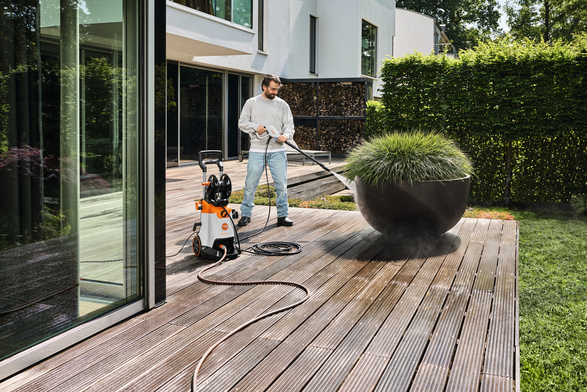 Nettoyeur haute pression électrique STIHL RE 140 VARIO CONTROL
