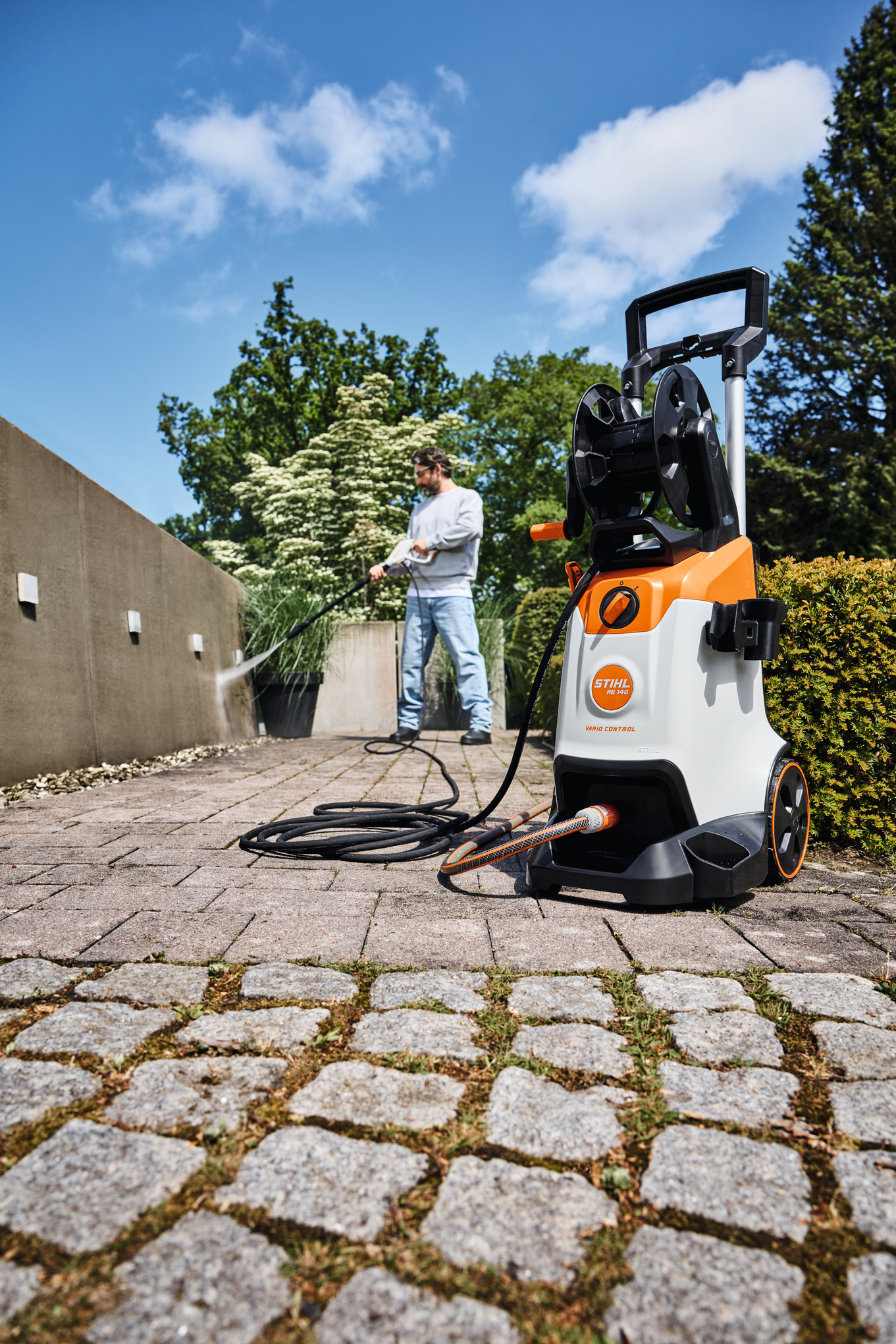 Nettoyeur haute pression électrique STIHL RE 140 VARIO CONTROL