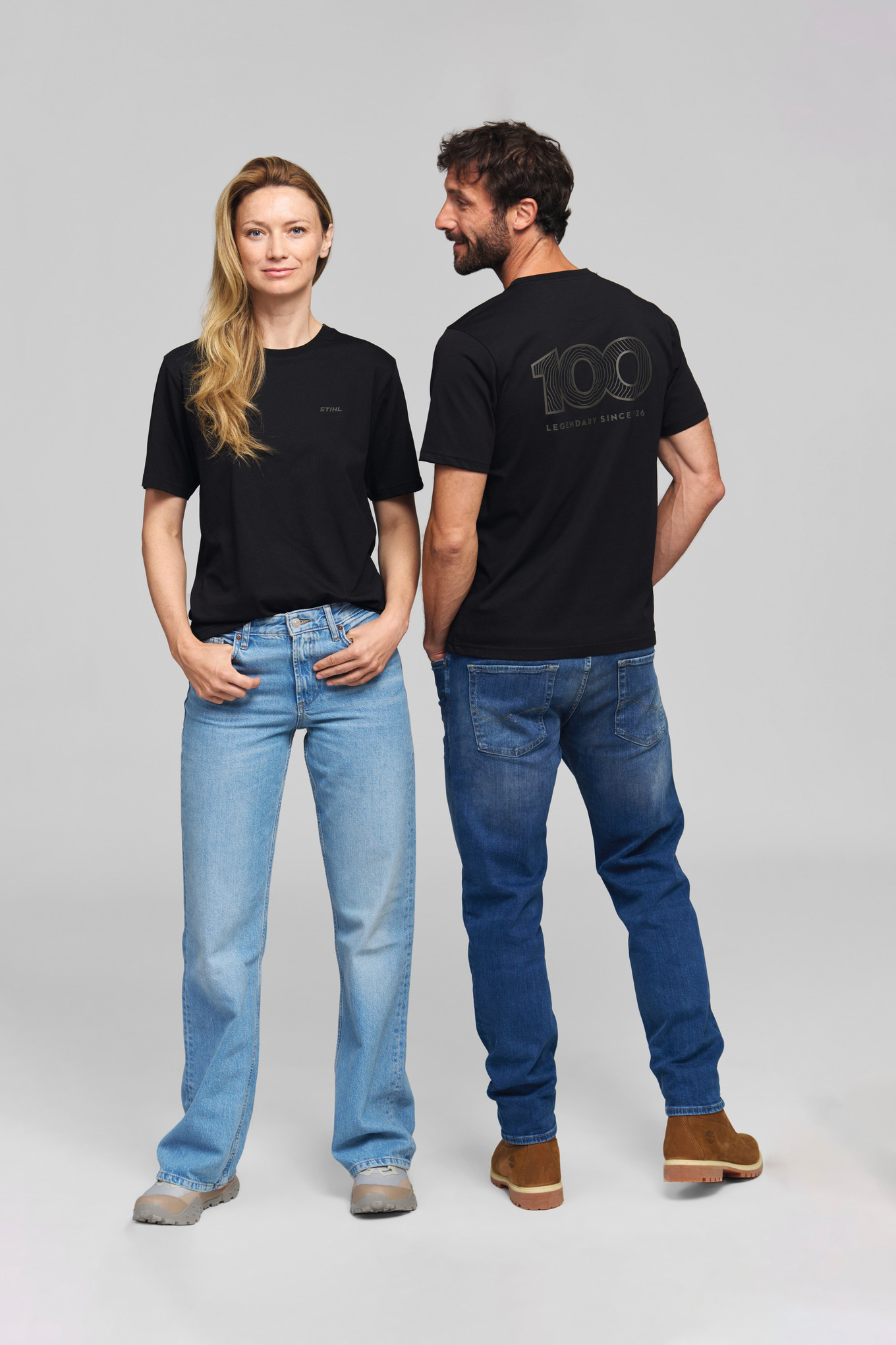 T-shirt REFLECTIVE 100 jaar STIHL, Unisex